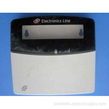 ABS / PC / PP / PE Black White Plastic Electronic Enclosure